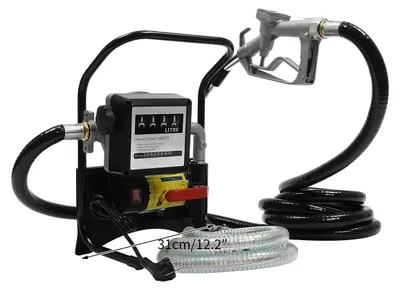 Imagen del producto de Bomba de transferencia de aceite, caudal de 45 litros por minuto, potencia de 200W, 220V, para uso en la Unión Europea