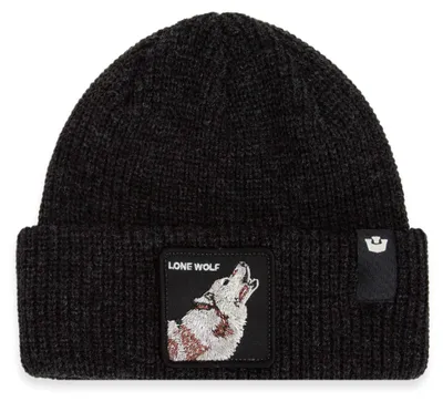 Zdjęcie produktu dla Czapka Goorin The Lone Wolf Beanie w kolorze czarnym.