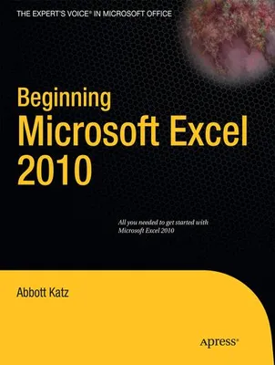 Obrázek produktu pro Beginning Microsoft Excel 2010