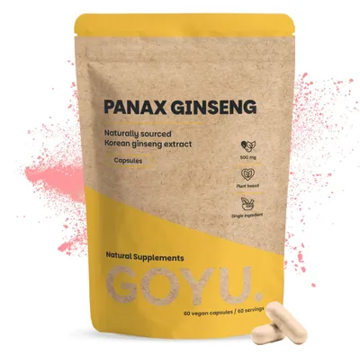 Produktbild von Panax Ginseng Extrakt Kapseln 500mg