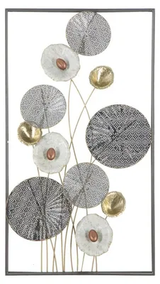 Obrázek produktu pro Mřížkový nástěnný panel z barevného železa, 50 × 90,5 cm