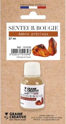 Immagine prodotto di Profumo di candela 27 ml - Ambra preziosa