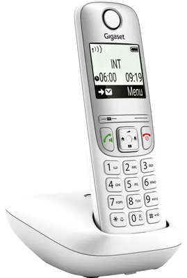 Obrázok produktu pre Gigaset A690, Analógový telefón, Bezdrôtový handset, Hlasitý odposluch, 100 položky, ID volajúceho, Biela