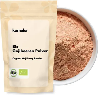 Produktbild von Kamelur® Bio Gojibeeren Pulver 250 g
