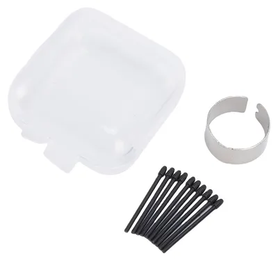 Image de Lot de 10 recharges de plumes noires pour les modèles Pro PTH 460, PTH 660, PTH 860, DTK 1661, DTH 1320, DTH 1620, DTH W1320 et DTH W1620