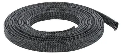 Produktbild von Geflechtschlauch dehnbar 5 m x 12 mm schwarz