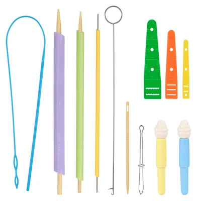 15-teiliges Stoffschlauchwender-Set, Nähzubehör, DIY
