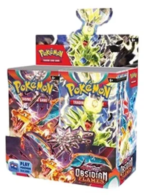 Image de Boîte de boosters Pokémon : Obsidian Flames