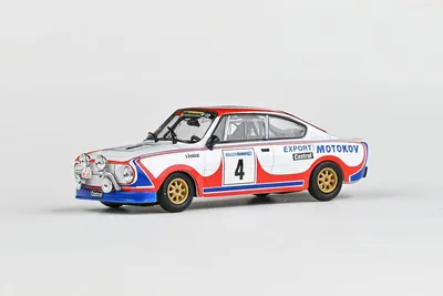 Obrázek produktu pro Škoda 130RS (1977) Rallye Škoda 1978 #4 Kvaizar/Kotek ABREX 1:43