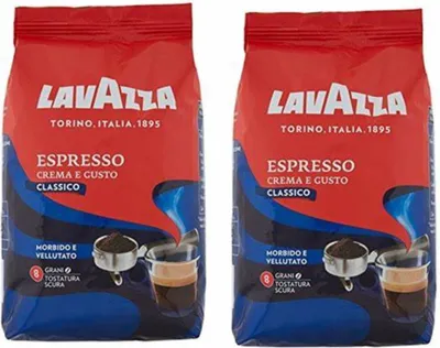 Produktbild von Crema e Gusto Classico Bohnenkaffee 2x1kg Set - Lavazza