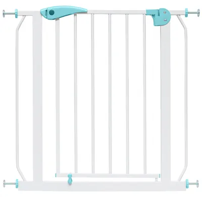 Produktbild von Treppengitter Türschutzgitter Treppenschutzgitter ohne Bohren Berrin XXL 140-150 cm schwarz ib style®