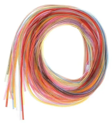 Produktbild von Glorex Colour Strips transparent 100 cm, 20 Stück