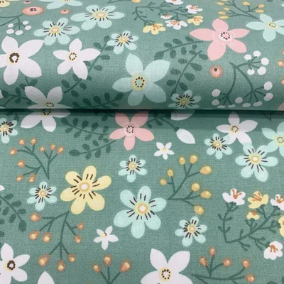 Produktbild von Baumwollstoff, 160 cm breit – Meterware zum Nähen und Basteln (verfügbar in 50 cm, 100 cm, 200 cm)
