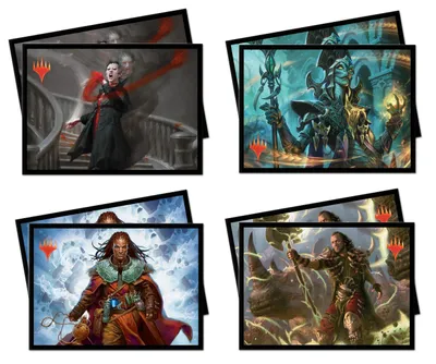 Produktbild von 100 Commander 2019 - Ultra Pro Sleeves - Magic the Gathering (66x91mm)