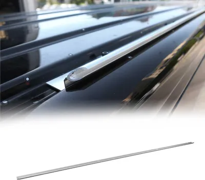 Image de Rail d'auvent de tent extérieur de tent pour VW T5 T6 2003-2025 L2 Long Gris