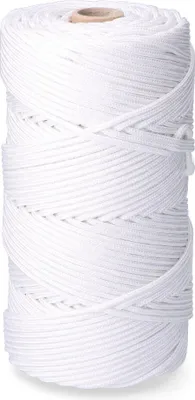 Produktbild von Geflochtenes PP-Seil Weiß 5 mm x 200 m