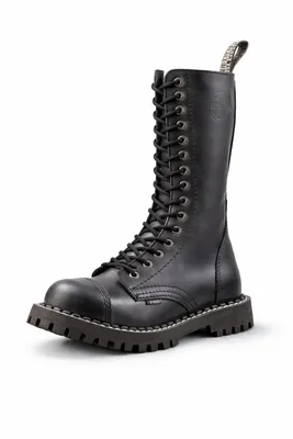 Produktbild von Steel - Full Black - 15-Loch Boots schwarz