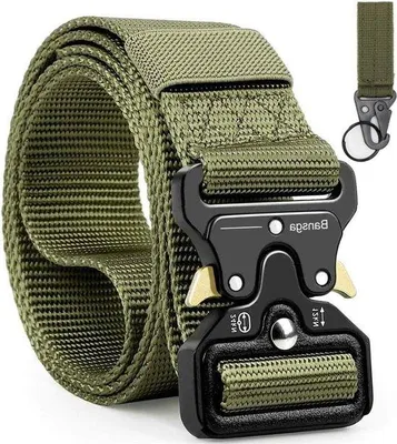 Produktbild von Famanu Taktischer Gürtel Verstellbar aus Nylon - Militärstil mit Schnalle