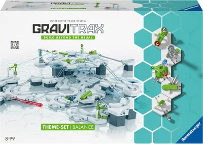 Image de Ravensburger GraviTrax Theme-Set Balance Kit de démarrage, système de circuit de billes interactif, circuit de billes, accessoires, 27470