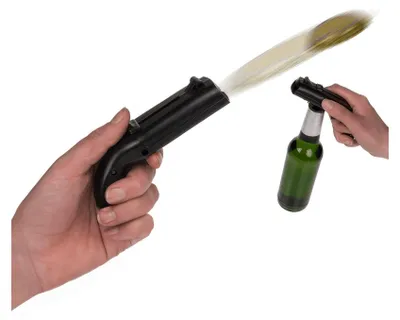Produktbild von Flaschenöffner mit Kronkorken Schießer Abschussvorrichtung Bierflaschen Öffner