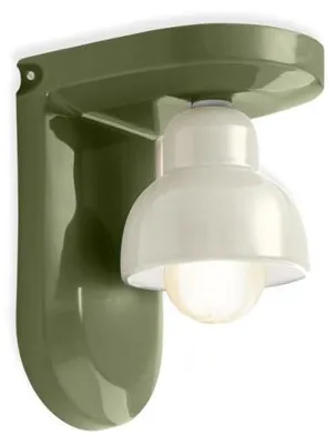 Immagine prodotto di DECO' BERIMBAU C2600, Lampada a Parete Applique in Vetroceramica, Ferroluce