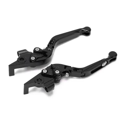 Image de Levier d'embrayage de frein,Poignée d'embrayage de frein,Levier d'embrayage de frein réglable,Levier d'embrayage de frein de moto,Levier d'embrayage de frein en alliage d'aluminium,Accessoire de moto