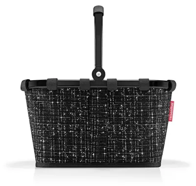 Zdjęcie produktu dla Torba podróżna Reisenthel Carrybag XS, materiał bouclé, kolor czarny