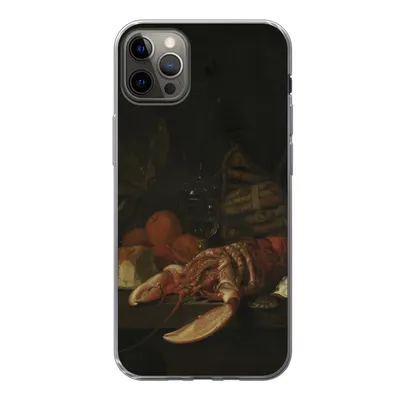 Produktbild von MuchoWow® Handyhülle Schutzhülle Hülle für iPhone 13 Pro Max Stilleben - Gemälde von Jan Davidsz. de Heem Silikon Softcase Handy Hülle - Mobiltelefon