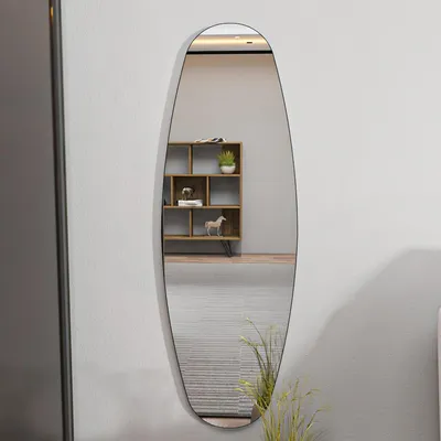 Immagine prodotto di Pray - Specchio, 40x120h cm Trasparente, Forma Ovale