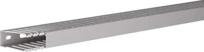 Produktbild von Hager Verdrahtungskanal aus PVC DNG 50x20 mm steingrau, Kabelkanal, Grau, PVC, V0, 20 mm, 2000 mm