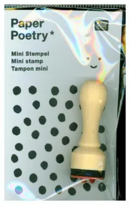 Produktbild von Mini Stempel, Happy