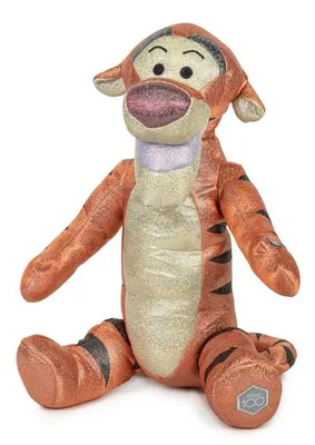 Zdjęcie produktu dla DISNEY 100 YEARS Tygrys pluszowy - brokat i dźwięk, 30 cm