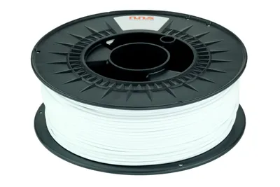 Produktbild von NuNus PLA 1,75mm weiß Filament 1KG,Premium 3D Filament 1.75mm für alle 3D Drucker. Kein Warping, Starke Haftung, kein Verstopfen