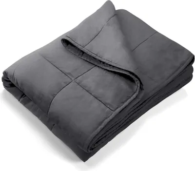 Produktbild von Gewichtsdecke Therapiedecke für Erwachsene, mit Aufbewahrungstasche für Stressabbau, besseren Schlaf, einschlafhilfe – 135 x 200 cm, 6 kg