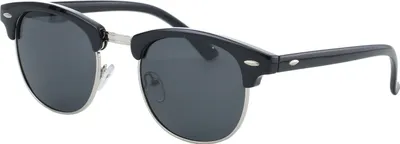 Produktbild von Sonnenbrille selbsttönende schwarze Gläser Retro runde Gläser