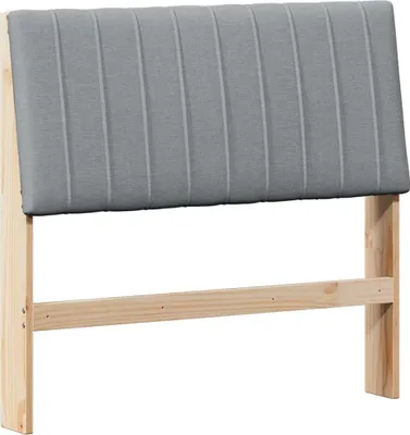 Obrázok produktu pre Čalúnené čelo postele Svetlosivá 100 cm