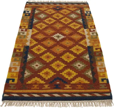 Zdjęcie produktu dla Farah1970 Gallery - 120x60 CM Kilim Autentyczny, oryginalny i ręcznie wykonany pomysł