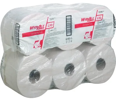 Zdjęcie produktu dla Kimberly-Clark chusteczki WYPALL L10 białe (6 szt.)