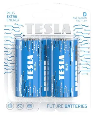 Image de Tesla D BLUE+ zinc carbone, 2 pièces, ND