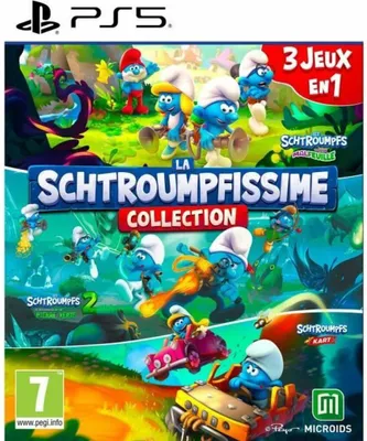 Obrázok produktu pre Microids King Smurf Collection (PS5), PlayStation 5, Režim multiplayer, Fyzické médiá