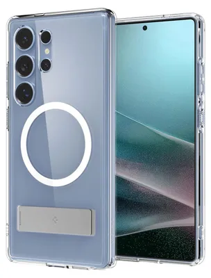 Obrázek produktu pro Spigen Ultra Hybrid S (MagFit), Obal, Samsung, Galaxy S25 Ultra, 17,5 cm (6.9"), Průhledná, Bílá