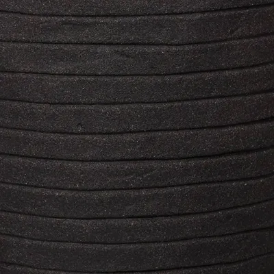 Produktbild von Capi Blumenkübel Nature Row Elegant Niedrig 36x47 cm Schwarz KBLRO782