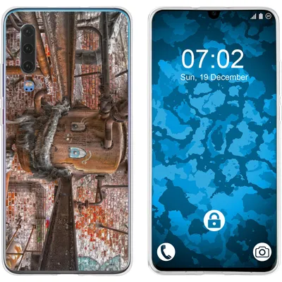 Produktbild von PhoneNatic Case kompatibel mit Huawei P30 Silikon-Hülle Urban M1