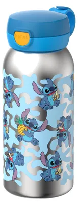 Isolierflasche mit Flipdeckel 500 ml Stitch