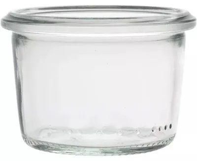 Produktbild von WECK Einkochglas ohne Deckel, ohne Dichtungsring, Sturzform, Inhalt: 80 ml