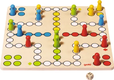 Produktbild von Brettspiel Ludo, goki basic.