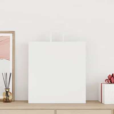 Immagine prodotto di 250 sacchetti di carta, bianchi, dimensioni 45 x 17 x 48 cm