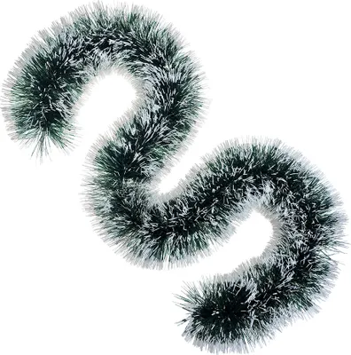 Produktbild von Clayre & Eef Weihnachtsgirlande 200 cm Grün Kunststoff