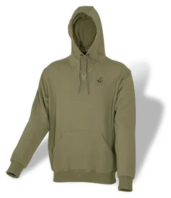 Produktbild von Black Cat Cat Hoodie Khaki - Angelpullover, Größe:S