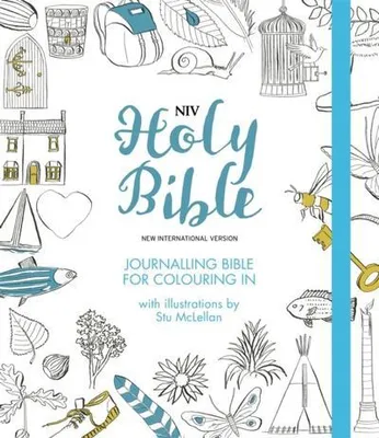 Obrázok produktu pre NIV Journalling Bible for Colouring In